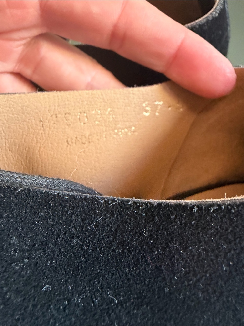 ALL BLACK Micro Suede Lace Up Out Shoes - Picture 4 of 7